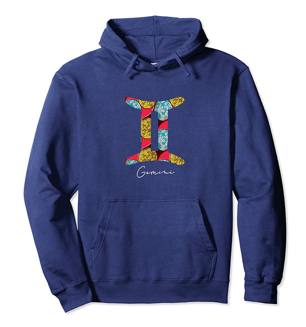 Gemini Zodiac Astrology Star Sign Tees By Berts Pullover Hoodie