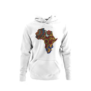 Ankara African Map Hoodie