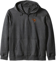 African Map Zipper Hoodi By Berts Zip Hoodie