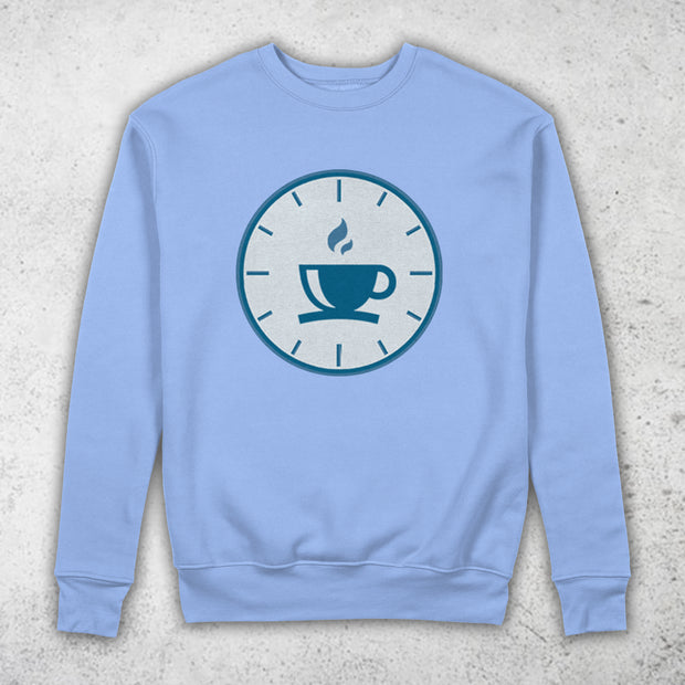 Coffee Time Pullover Sweatshirt by Berts