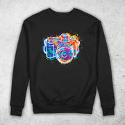 Camera Pullover Sweatshirt by Berts