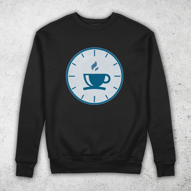Coffee Time Pullover Sweatshirt by Berts