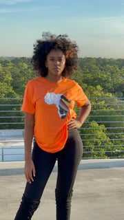 The Afro Woman Art Unisex T shirts By Berts