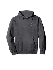 Berts Cute Fire Dark and Light Heather Unisex Hoodies