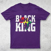 Black King Short Sleeve T-Shirt by Berts